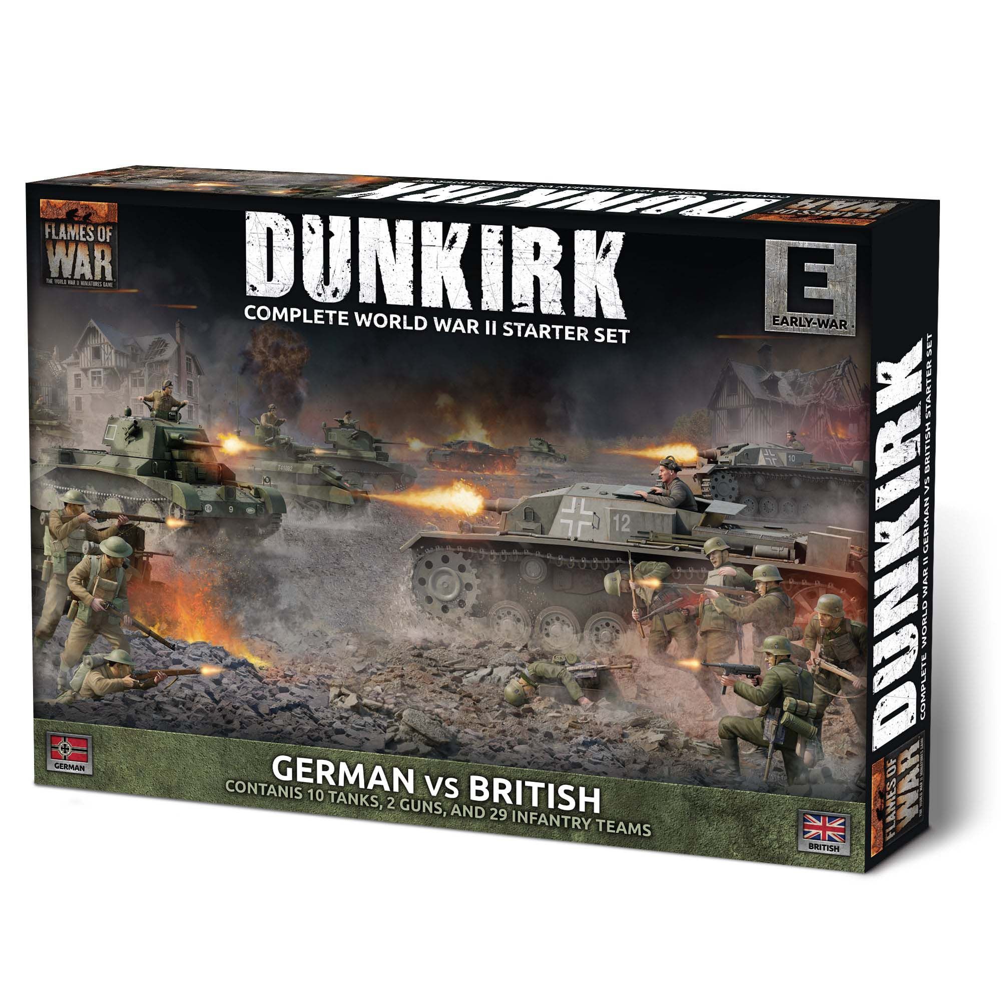 Flames of War Dunkirk British vs German Starter Set