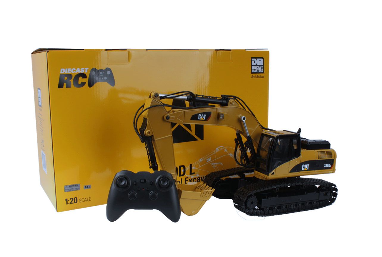 Diecast Masters 28001 Cat 330DL Excavator Diecast Radio-Controlled 1/20 Scale