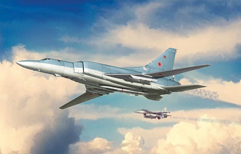 Italeri 1:72 Scale Tupolev Tu-22M2 Backfire-B Model Kit