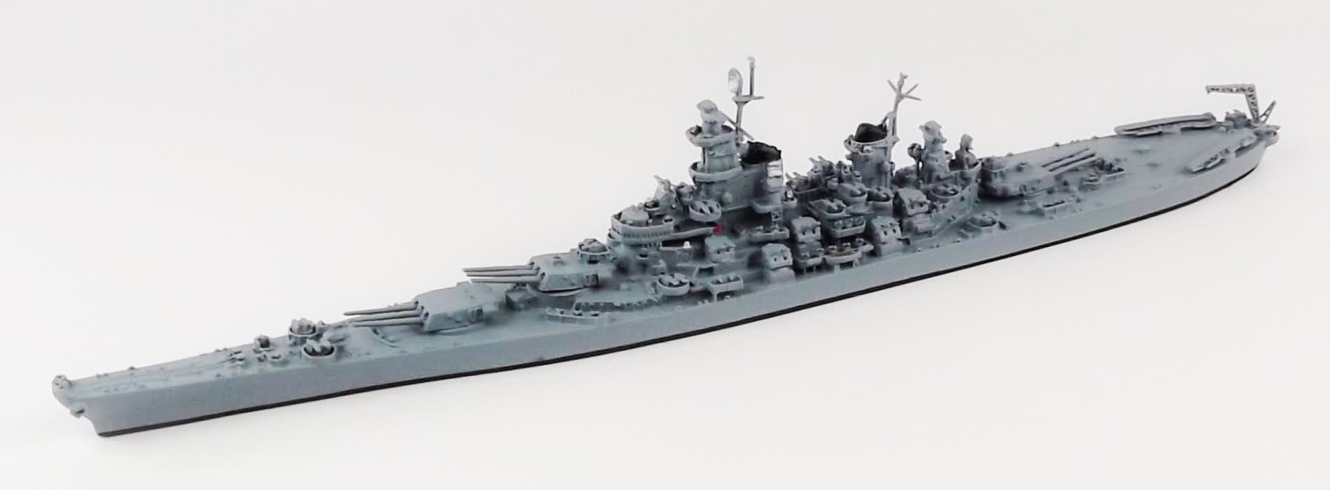 Neptun 1300A US Battleship Missouri 1945 1/1250 Scale Model Ship