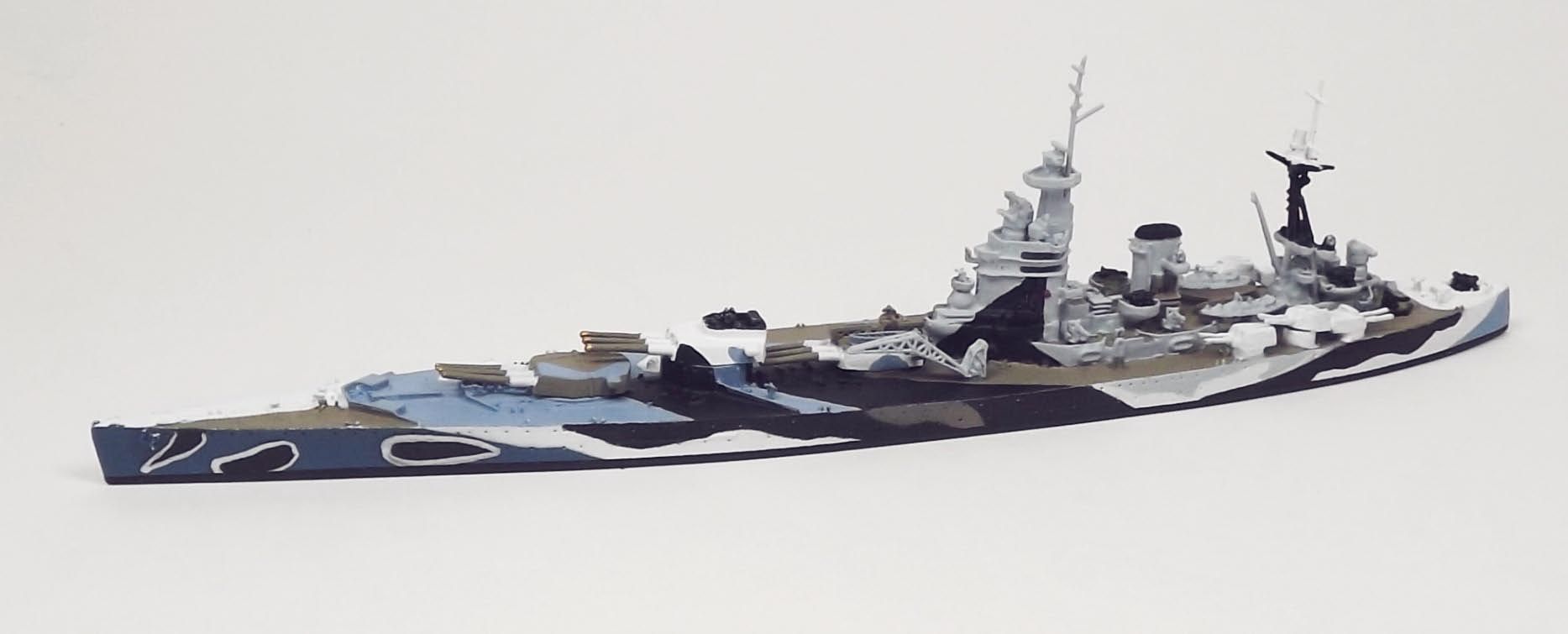 Navis-Neptun HMS Rodney Camouflaged 1/1250 T1102