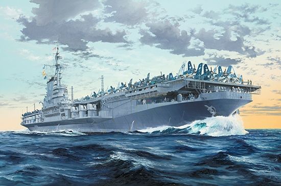Trumpeter 1:350 Scale USS Midway Aircraft Carrier Model Kit
