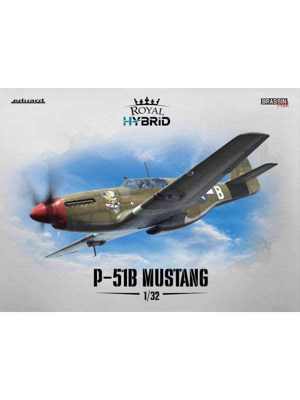 Eduard 932011 P-51B Mustang Royal Class 1/32 Scale Plastic Model Kit