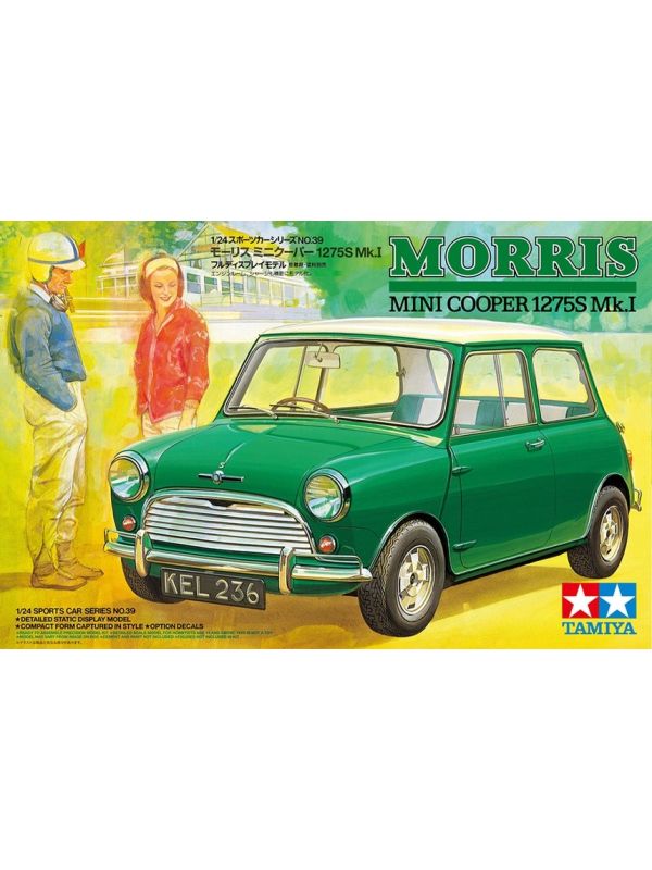 Tamiya 24039 Morris Mini Cooper 1275S MK. 1 1/24 Scale Plastic Model Kit