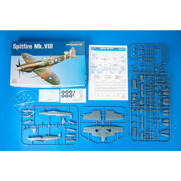 Spitfire Mk.VIII EDK84159 Eduard Kit 1:48 Weekend 