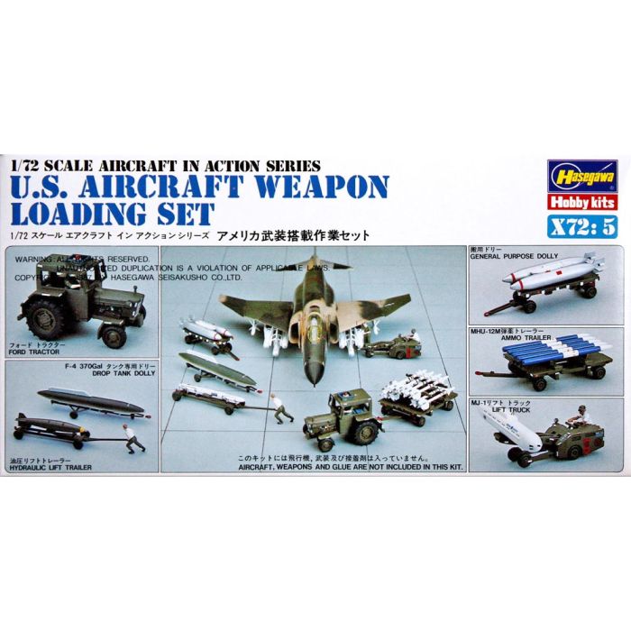 Hasegawa 1/72 Aircraft In Action Series New Plastic Model Kit Aircraft Weapon