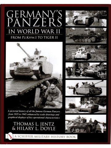Germany's Panzers in World War II From Pz.Kpfw.I to Tiger II by Thomas L. Jentz