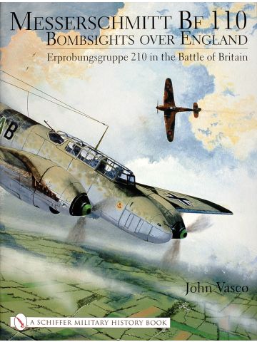 Messerschmitt Bf110 Bombsights over England by John Vasco