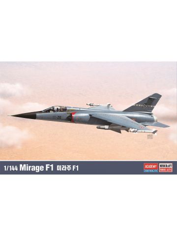 Academy 12665 Dassault Mirage F1 1/144 Scale Plastic Model Kit