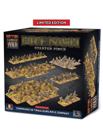 Flames of War FRAB04 Compagnie De Tirailleurs Rifle Company Gaming Miniatures
