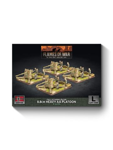 Flames of War GBX214 FJ 8.8cm Heavy AA Gaming Miniatures