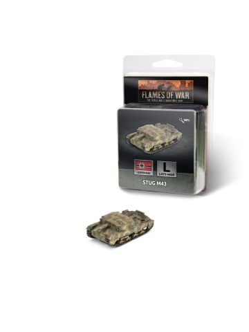 Flames of War GE130 StuG M43 (105mm) Gaming Miniatures
