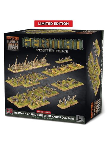 Flames of War GEAB30 Hermann Goering Panzergrenadier Company Gaming Miniatures
