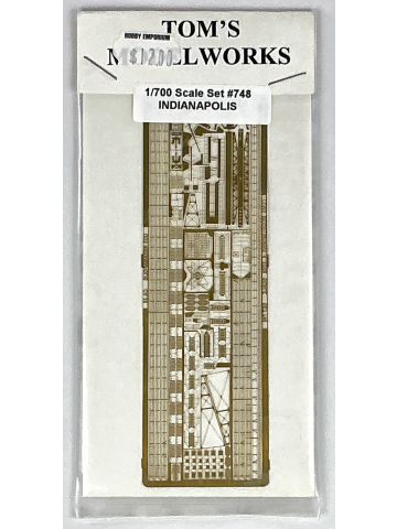 Tom's Modelworks 748 1/700 Scale Photo-Etched Detail Set for Indianapolis