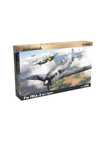 Eduard 82141 Focke-Wulf Fw190A-3 Light Fighter 1/48 Scale Plastic Model Kit