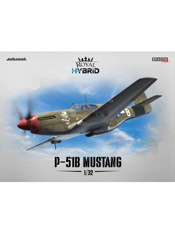 Eduard 932011 P-51B Mustang Royal Class 1/32 Scale Plastic Model Kit