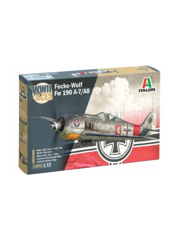 Italeri 1490 Focke-Wulf Fw190A-8/F Aces 1/72 Scale Plastic Model Kit