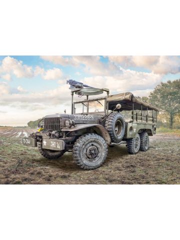 Italeri 96230 Dodge WC62 1-1/2t 6x6 Truck 1/35 Scale Plastic Model Kit