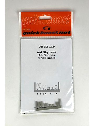 Quickboost QB 32 119 A-4 Skyhawk Air Scoops 1/32 Scale