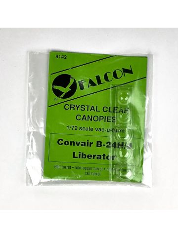 Falcon 9142 Convair B-24H/J Liberator Canopies 1/72 Scale Incomplete