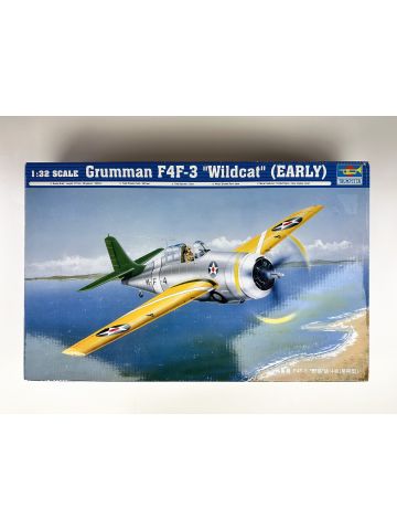 Trumpeter 02255 Grumman F4F-3 Wildcat (Early) 1/32 Scale Plastic Model Kit