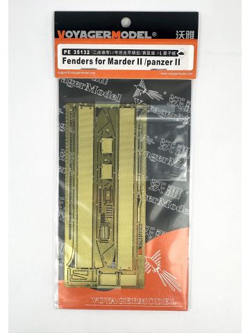 Voyager Model PE35132 Fenders for Marder II/Panzer II (Early) 1/35 Scale Detail Set