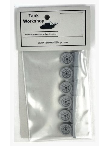 Tank Workshop Resin Road Wheels 1/35 Scale Detail Set