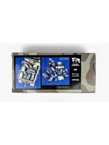 Verlinden Productions 1693 Military Cargo German WWII 1/35 Scale Detail Set