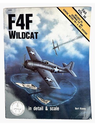 F4f Wildcat in Detail & Scale by Bert Kinzey