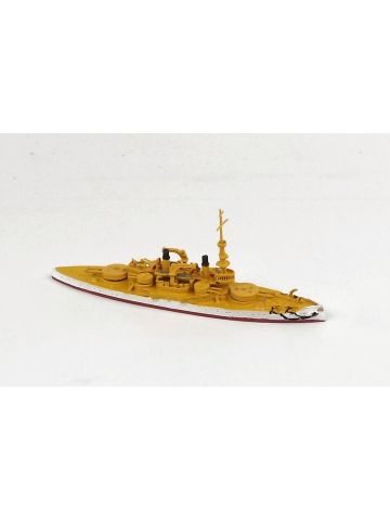Navis 317N US Battleship Oregon 1895 White/Gold 1/1250 Scale Model Ship