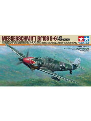 Tamiya 61128 Messerschmitt Bf109 G-6 Late Production 1/48 Scale Model Kit