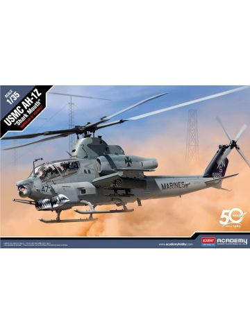 Academy 12127 USMC AH-1Z 'Shark Mouth' 1/35 Scale Plastic Model Kit