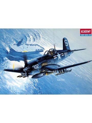 Academy 12267 F4U-4B Corsair Korean War 1/48 Scale Plastic Model Kit