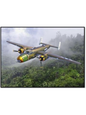 Academy 12328 USAAF B-25D Mitchell 'Pacific Theatre' 1/48 Scale Model Kit