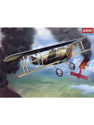Academy 12446 WWI SPAD XIII 1/72 Scale Plastic Model Kit