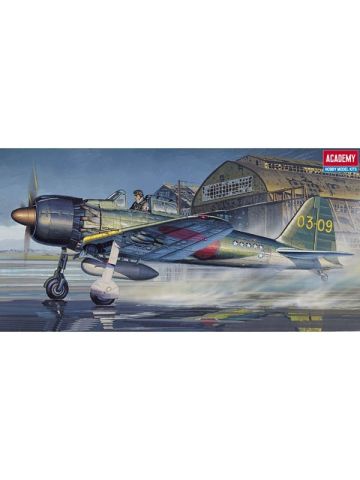 Academy 12493 Mitsubishi A6M5C Zero-Sen Type 52C 1/72 Scale Plastic Model Kit