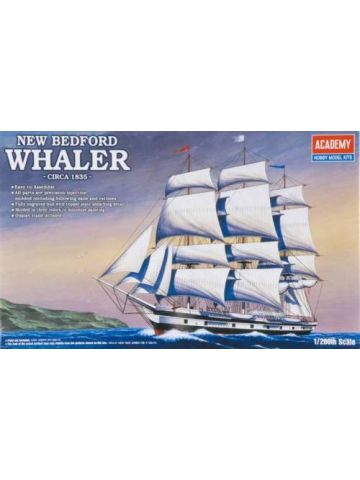 Academy 14204 'New Bedford Whaler' Whaling Ship 1/200 Scale Plastic Model Kit