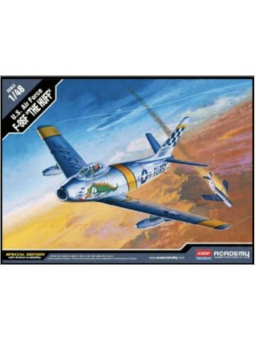 Academy 12234 USAF F-86F Sabre 'The Huff' 1/48 Scale Plastic Model Kit