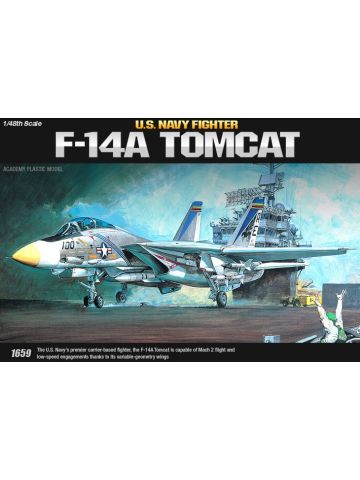 Academy 12253 Grumman F-14A Tomcat 1/48 Scale Plastic Model Kit