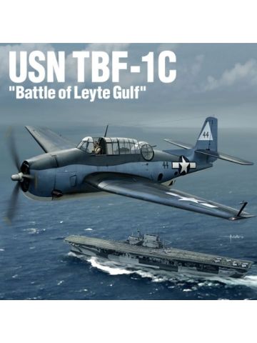 Academy 12340 TBF-1C Avenger 'Battle of Leyte Gulf' 1/48 Scale Plastic Model Kit