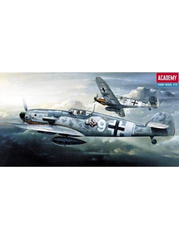 Academy 12467 Messerschmitt Bf109G-6 1/72 Scale Plastic Model Kit