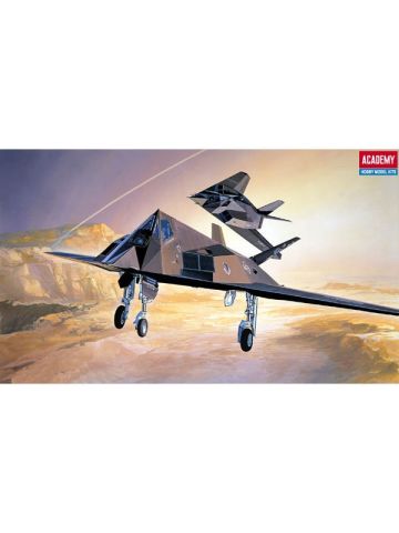 Academy 12475 Lockheed F-117A Nighthawk 1/144 Scale Plastic Model Kit