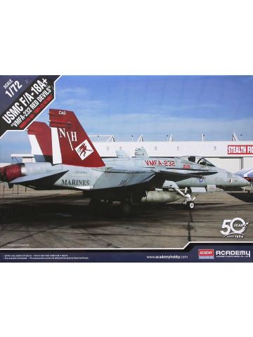 Academy 12520 US Marine Corps F/A-18A+ VMFA-232 1/72 Scale Plastic Model Kit