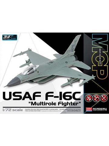Academy 12541 F-16C USAF 'Multirole Fighter' MCP 1/72 Scale Plastic Model Kit