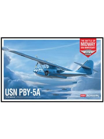 Academy 12573 US Navy PBY-5A Catalina 'Battle of Midway' 1/72 Scale Model Kit