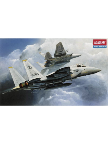 Academy 12609 US Air Force F-15C Eagle 1/144 Scale Plastic Model Kit