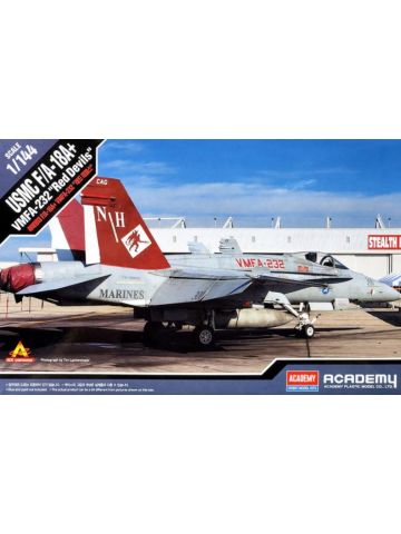 Academy 12627 F/A-18+ USMC VMFA-232 'Red Devils' 1/144 Scale Plastic Model Kit