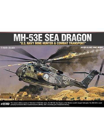 Academy 12703 Sikorsky MH-53E Sea Dragon 1/48 Scale Plastic Model Kit