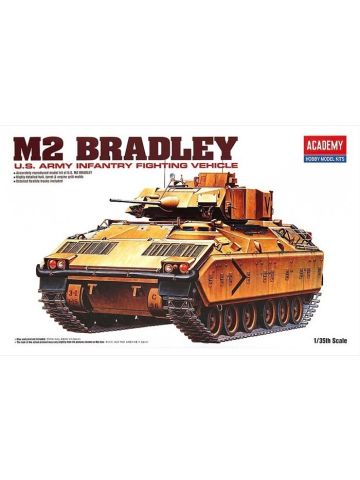 Academy 13237 M2 Bradley Infantry Fighting Vehicle 1/35 Scale Plastic Model Kit