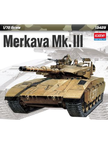 Academy 13429 Israeli Merkava Mk.III 1/72 Scale Plastic Model Kit